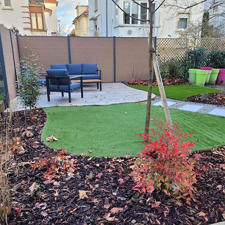 Le Cocon D'Emma, Appartement Bourgeois Avec Terrasse, Et Parking Gratuit Dans Maison De Maitre สตราสบูร์ก ภายนอก รูปภาพ